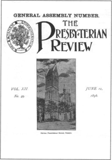 The Presbyterian Review